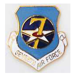  7th Air Force Mil Hat Pin