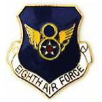  8th Air Force Mil Hat Pin
