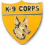  K-9 Corps insignia Mil Hat Pin