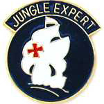  Jungle Expert insignia Mil Hat Pin