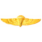  Parachutist wings Mil Hat Pin