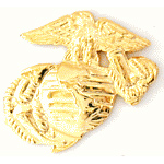  Marine Corp. Mil Hat Pin