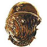  Marine Bull Dog Mil Hat Pin