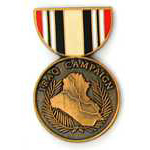  Iraq Campaign Miniature Military Medal Mil Hat Pin