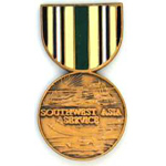  South West Asia Miniature Military Medal Mil Hat Pin