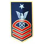  Senior Chief Petty Officer E-8 Mil Hat Pin