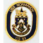  USS Normandy Mil Hat Pin