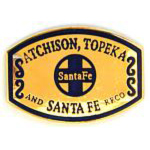 Hat Pin - Atchison Topeka and Santa Fe