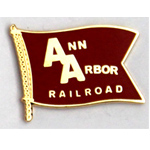 Hat Pin - Red Ann Arbor Railroad