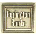  Burlington Route Hat Pin