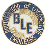  Brotherhood of Locomotive Eng. Hat Pin