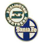  Burlington Northern Santa Fe Hat Pin