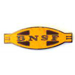  BNSF Noseart Hat Pin