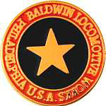  Baldwin Locomotive Works - Phil. PA Hat Pin