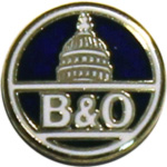  B and O - .5 in. Hat Pin