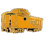 Caboose (Yellow) Hat Pin