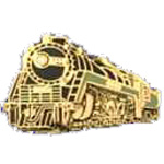  Canadian National Engine Hat Pin