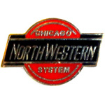  Chicago Northwestern System Hat Pin