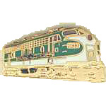 Canadian Pacific Diesel Engine 1424 Hat Pin Canadian Pacific Diesel Engine 1424 Hat Pin