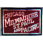 Chicago Milwaukee St. Paul & Pacific Hat Pin