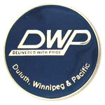  Duluth - Winnipeg & Pacific RR Hat Pin
