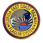  Florida East Coast - Flagler RR Hat Pin