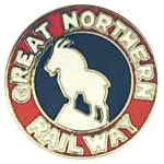  Great Northern RR Hat Pin