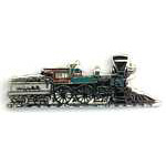  The General Locomotive RR Hat Pin