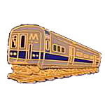  Long Island Metro Train RR Hat Pin