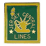  Jersey Central Lines RR Hat Pin