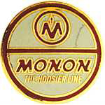  Monon Hoosier Line RR Hat Pin
