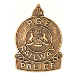 Railway Police RR Hat Pin