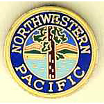  Northwestern Pacific RR Hat Pin