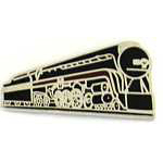  N & W Railway - Black Engine RR Hat Pin