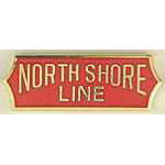  North Shore Line RR Hat Pin