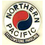  Northern Pacific Yellowstone RR Hat Pin