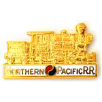  Northern Pacific Minniton Engine RR Hat Pin