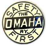  Omaha Railway RR Hat Pin