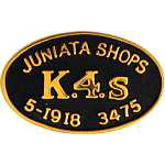  Pennsylvania PK-4 Juanita Shops RR Hat Pin