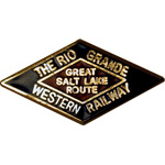  Rio Grande Western Railway RR Hat Pin