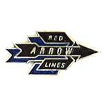  Red Arrow Lines RR Hat Pin