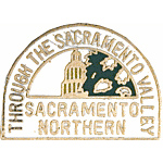  Sacramento Northern RR Hat Pin
