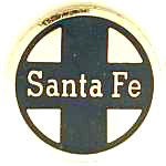  Santa Fe RR Hat Pin