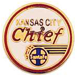  Santa Fe Kansas City Chief RR Hat Pin