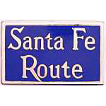  Santa Fe Route RR Hat Pin