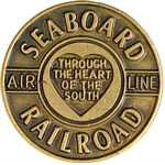  Seaboard Railroad Air Line RR Hat Pin