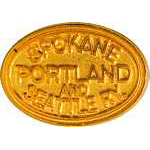  Spokane Portland and Seattle RR RR Hat Pin