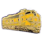  Union Pacific F Unit Diesel RR Hat Pin