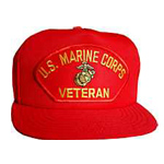  United States Marine Corps Veteran Red Hat Military Hat