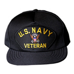  United States Navy Veteran Black Hat Military Hat